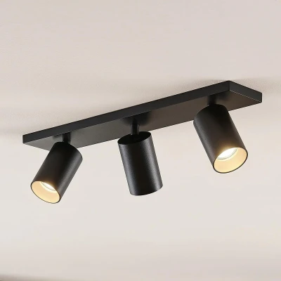 Afbeelding van Arcchio buitenspot 3lichts Aluminium H: 12.5 cm GU10 zwart
