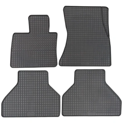 Afbeelding van Petex 16910 Vloermatset Rubber voor en achter 4 zwart BMW: X6