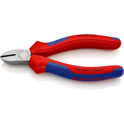 Image de KNIPEX 70 02 125 cutters diagonaux avec poignées multi composants noir atramentisé mm