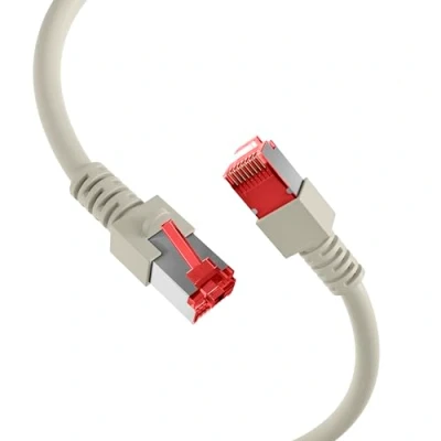 Afbeelding van Techtube Pro Internet Kabel S/FTP CAT6 grijs 0.5 meter