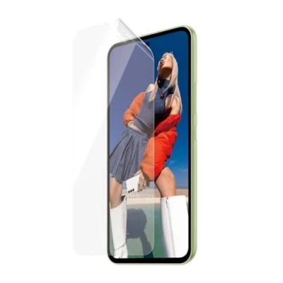 Image de PanzerGlass Matrix Protection d&#039;écran pour téléphone portable ajustement ultra large avec AlignerKit film Samsung Galaxy A55
