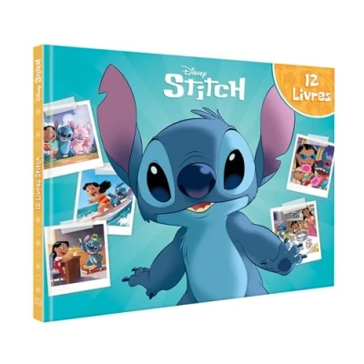 Afbeelding van STITCH LES 12 LIVRES DE TON HEROS (COFFRET)