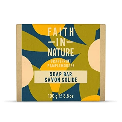 Afbeelding van Faith In Nature Grapefruit Handmade Soap 100GR