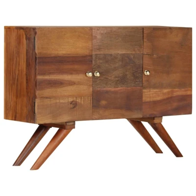 Afbeelding van Dressoir 110x30x75 cm massief gerecycled hout bruin