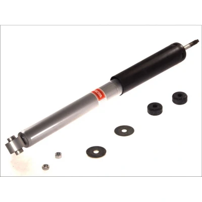 Afbeelding van KYB Gas A Just 553177 schokdemper Achteras Gasdruk Enkelpijp Telescoop Pen bovenaan, Oog onderaan MERCEDES BENZ: 190