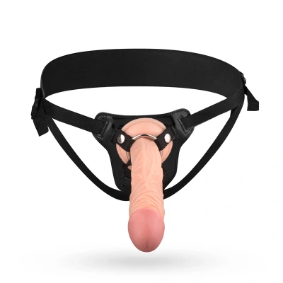 Afbeelding van Realistische Dildo Met Harnas