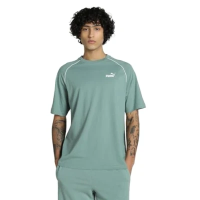 Afbeelding van Puma Sport TEE Tshirt basic, Heren, Maat: XXL, Green moon