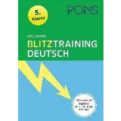 Afbeelding van Das PONS Blitztraining Deutsch 5. Klasse