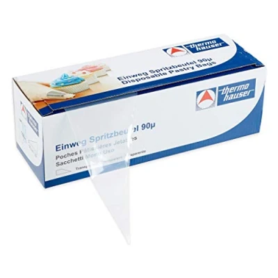 Afbeelding van Thermohauser Wegwerpspuitzakken 8300018081, PE kunststof, transparant, 55 x 27 0,009 cm, 100 stuks