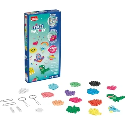 Afbeelding van Maped CREATIV Pixel Factory navulverpakking Navulset voor het maken van accessoires met waterparels Creatieve vrijetijdsset vanaf 6 jaar
