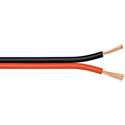 Afbeelding van 100 m Luidspreker kabel meter op rol 0.5 mm²
