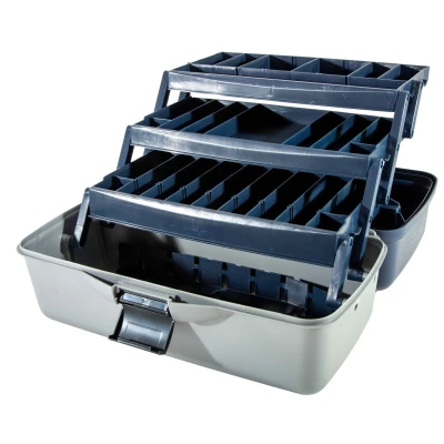 Afbeelding van Ultimate Fishing Tackle Box 3 Level Viskoffer