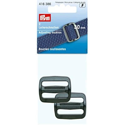 Afbeelding van Prym Schuifgesp 30 mm zwart