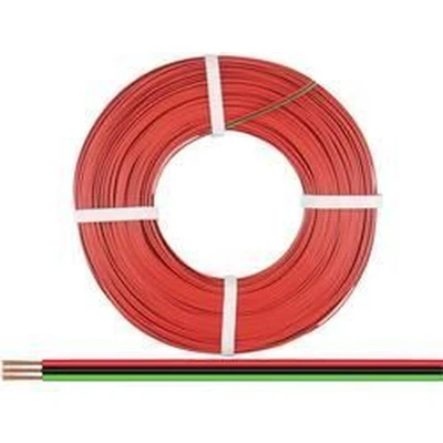 Afbeelding van Donau Elektronik 318 014 50 Draad 3 x 0.14 mm² Rood, Groen, Zwart m