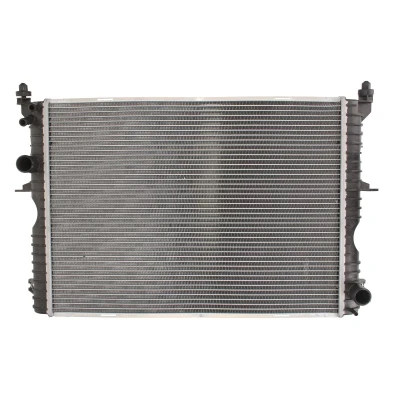 Afbeelding van THERMOTEC D7I002TT Radiateur Aluminium, Kunststof voor voertuigen met airco 594 438 42 Manuale / Automatische versnelling Koelribben gesoldeerd