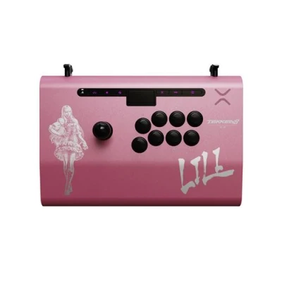 Image de Manette Pdp Victrix Pro FS Tekken 8 Arcade Fight Stick Lili pour PS5 PS4 et PC Rose