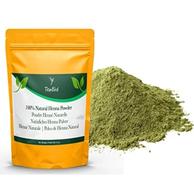 Afbeelding van Titanbird 200 g Henna Poeder, Natuurlijk Mooie Koperrode Reflet Haarkleuring Herkomst: Atlasbergen 100% Natuurlijk, Puur en Zonder Additieven Hoogwaardig fijn poeder