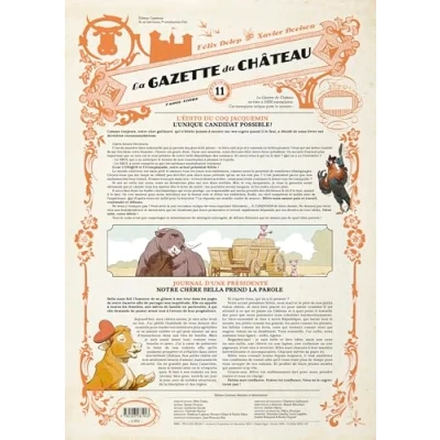 Afbeelding van LE CHATEAU DES ANIMAUX LA GAZETTE DU CHATEAU,11