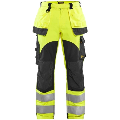 Afbeelding van Blaklader Multinorm werkbroek Inherent 1589 1512 High Vis Geel/Marineblauw C54
