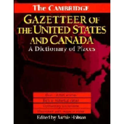 Afbeelding van the Cambridge Gazetteer of USA and Canada