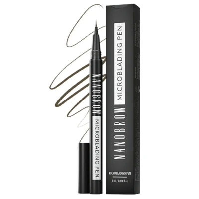Afbeelding van Nanobrow Microblading Pen Dark Brown 1 ml