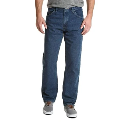 Image de Wrangler Authentics Jean coupe bottillon décontractée pour homme, Teinte moyenne, 30W / 30L
