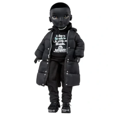 Image de Poupée Rainbow High Shadow Rexx Mcqueen S2 Noir