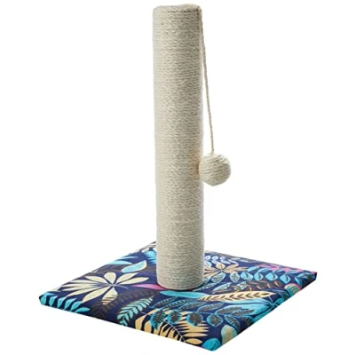 Afbeelding van Croci Colour Leaves krabpaal kleurrijk Kattenaccessoires