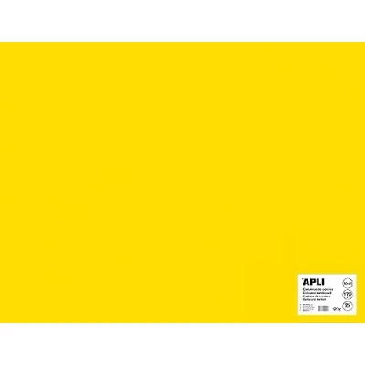 Afbeelding van APLI Geel Karton 50 x 65 cm 170 g/m² 25 vel
