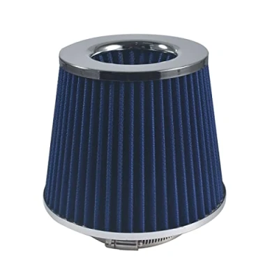 Afbeelding van OQUGRHR Universeel conisch luchtinlaatfilter met hoge doorstroming, blauw 76 mm