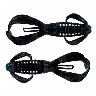 Afbeelding van Headbanger BangerBug Black Blue Flake 9cm (8g) (7 stuks)