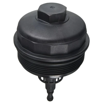 Afbeelding van FEBI BILSTEIN 171462 Deksel, oliefilterbehuizing Met afdichtring BMW: 3 Compact, X3, 5 Saloon