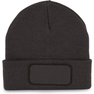 Afbeelding van K up Muts met patch KP895 Dark Grey