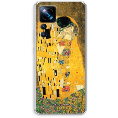 Afbeelding van Case Company® hoesje geschikt voor Xiaomi 12T Pro Der Kuss Soft Cover Telefoonhoesje Bescherming aan alle Kanten en Schermrand
