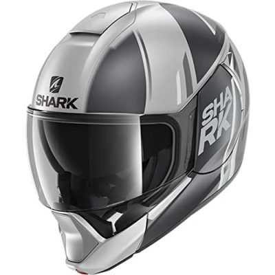 Afbeelding van SHARK EVOJET VYDA MAT Motorhelm Systeemhelm Zilver Antraciet Zwart Maat S