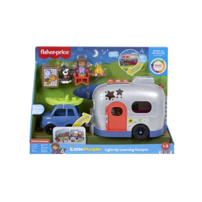 Afbeelding van Fisher Price Little People Camper + Licht En Geluid