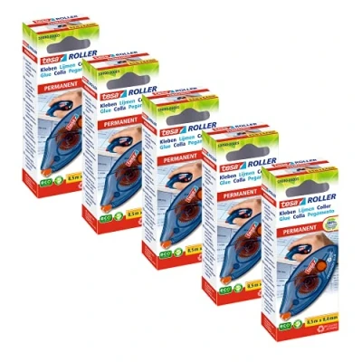 Image de Roller jetable Tesa colle permanente 8,5mx8,4mm