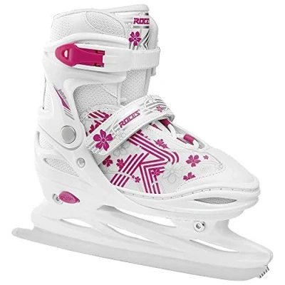 Afbeelding van Roces Jokey Ice 3.0 Verstelbare Schaatsen Wit/roze 30 33