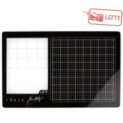 Afbeelding van Tim Holtz Travel Glass Media mat linkshandig