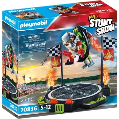 Afbeelding van Playmobil 70836 Air Stuntshow Jetpack vlieger
