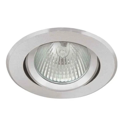 Afbeelding van Kanlux RADAN Inbouwspot Rond Aluminium Geborsteld Kantelbaar