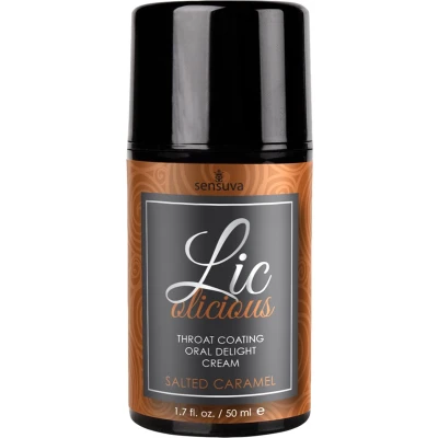 Afbeelding van SENSUVA LIC O LICIOUS ORAL DELIGHT CREAM SALTED CARAMEL 50ML