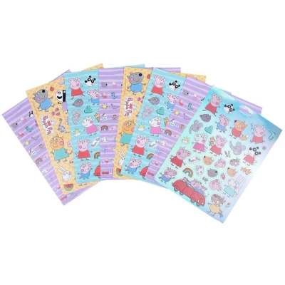 Afbeelding van Stickerboek Peppa Pig met 8 Vellen