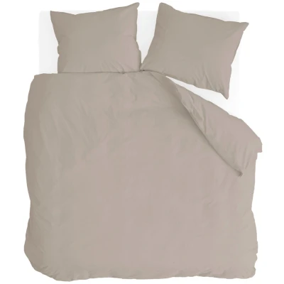 Afbeelding van Walra Dekbedovertrek Linen Elegance Zand 200x220