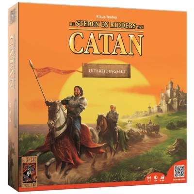 Afbeelding van De Kolonisten van Catan: Steden en Ridders Bordspel 999 Games