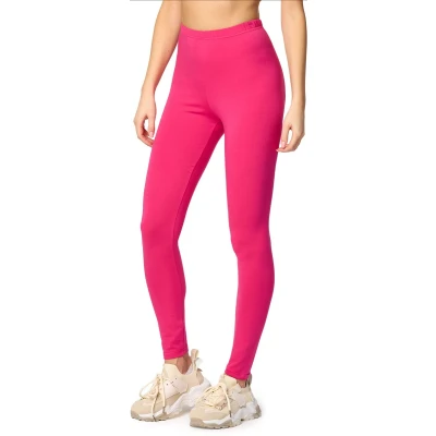 Afbeelding van Merry Style MS MS10 198 LE Dames Leggings Sport Vrijetijdsbroek Lang Katoen Sporbroek Yogabroek Amarant