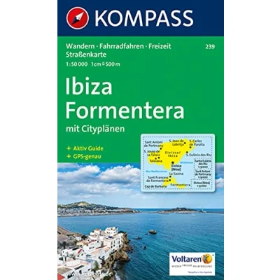 Afbeelding van Kompass WK239 Ibiza, Formentera