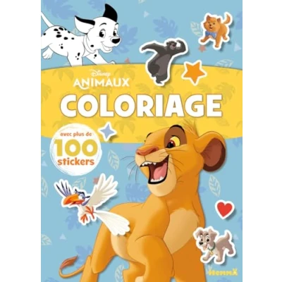 Afbeelding van DISNEY ANIMAUX ROI LION AVEC PLUS DE 100 STICKERS