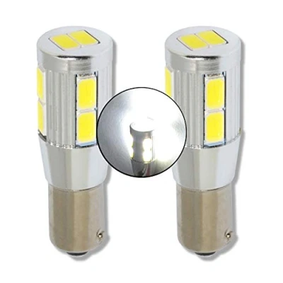 Afbeelding van MCK Auto Vervanging voor CanBus LED witte lampen set H6W BAX9S 10SMD gloeilampen, parkeerlicht, zeer helder en foutvrij, compatibel met F30 F31 F34 320d 320i 328i 335i EB4L1