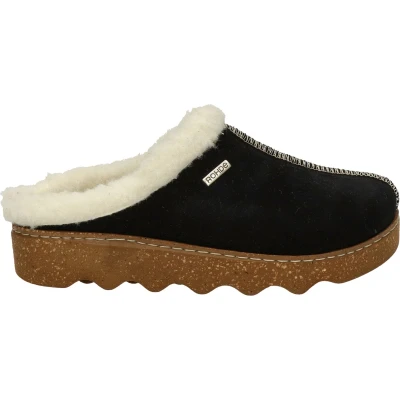 Afbeelding van Rohde Pantoffels, Dames, Maat: 36, Schwarz Leer